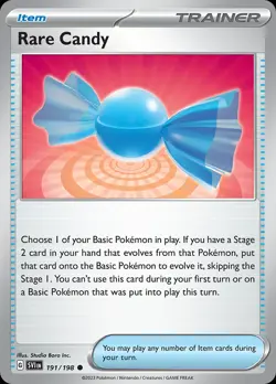 Rare Candy 191/198 Common | Scarlet & Violet | Pokemon Card - Image 1
