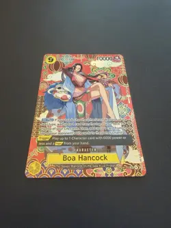 Near Mint Boa Hancock OP14-112 SP English One Piece Card Game Azure Sea’s Seven - Image 2