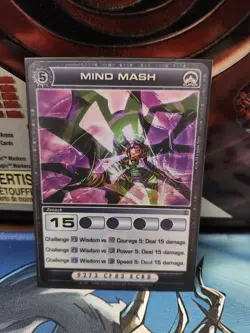 Chaotic TCG Super Rare Mind Mash Attack Card Alliances Unraveled - Image 1
