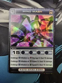 Chaotic TCG Super Rare Mind Mash Attack Card Alliances Unraveled - Image 2