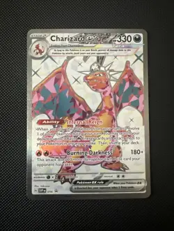 Charizard ex 056 Sv: Scarlet & Violet Promo Cards Holo IMMEDIATE SLEEVE - Image 1