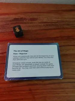 MTG Planechase Cards + Planar Die (MagicCon LV 2026 Black Lotus VIP Exclusive) - Image 1