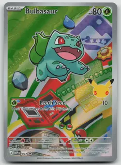 First Partner Kanto Starters Bulbasaur, Charmander, Squirtle Pokemon 3 Card Set - Image 5
