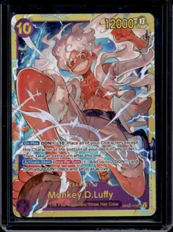 2025 One Piece A Fist of Divine Speed Monkey.D.Luffy Special Card #OP05-119 - Image 1