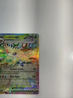 Leafeon ex 006/131 Prismatic Evolutions Holo TCG Pokemon Card English - Image 5