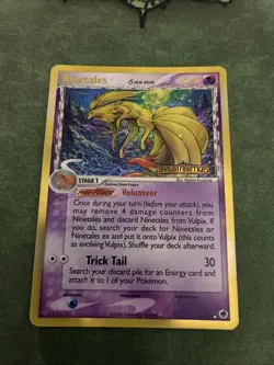 Pokemon Ninetales TCG Holo Card 8/101 Dragon Frontiers Delta Species - Image 1