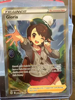 Pokemon Card TCG - Gloria TG26/TG30 Full Art Ultra Rare Brilliant Stars NM - Image 2