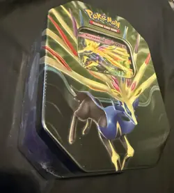 Pokemon Azure Legends Tin (Xerneas) SEALED NEW TCG Pokemon Trading Cards Card - Image 1