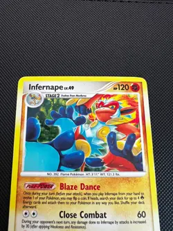 Pokemon Card TCG Infernape Holo Stormfront 3/100 - Image 4