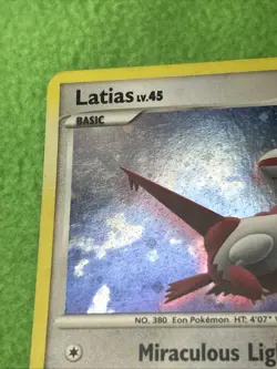 Pokemon TCG Card Game Latias Lv. 45 3/17 Pop Series 7 Holo Rare - Image 3