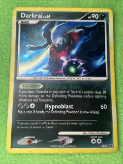 Pokemon TCG Card Game Darker Vol. 61 DP52 Promo Holo - Image 1