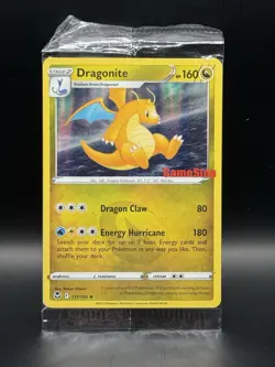 Pokemon TCG Dragonite Card 131/195 GameStop Stamped Promo, Sealed - Image 2