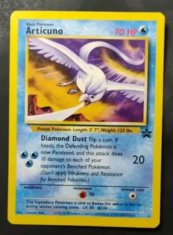 WOTC Black Star Promotional Card: Articuno #22 (Pokemon The Movie 2000) - Image 1