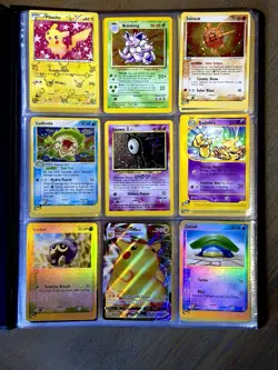 Pokemon Binder Collection Lot 90 Cards Vintage, Modern, Mid Era, Holo, eReader - Image 1