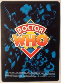 Doctor Who CCG Harry Sullivan Companion Rare Trading Card MINT MMG - Image 2