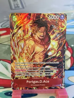Portgas.D.Ace (Illustration Box Vol.5) ST15-005 One Piece Promotion Cards Foil - Image 1