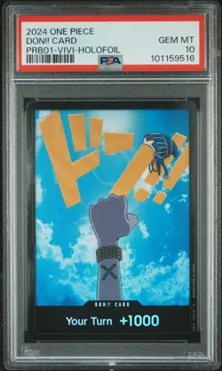 Don!! Card Nefeltari Vivi Holofoil One Piece PSA 10 - Image 1