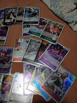 One Piece tcg One Piece Cards Collection 25 Card Mixed Lot All Foil Cards - Image 3