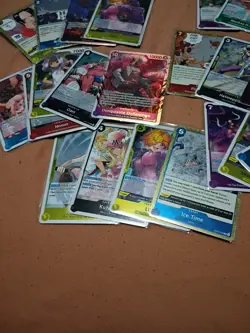 One Piece tcg One Piece Cards Collection 25 Card Mixed Lot All Foil Cards - Image 4