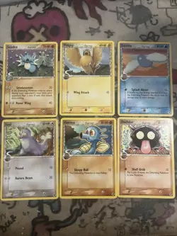 Pokemon Delta Species Lot Vintage Cards Various Conditions Includes One Rare - Image 1