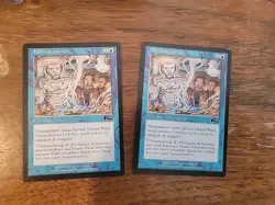 2x Miscalculation Urza's Legacy German MTG Magic The Gathering Card Rare Vintage - Image 1