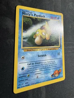 Misty's Psyduck 54/132 - Gym Heroes - Pokemon Card - Image 4