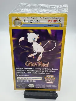 Pokemon League Promo Mew & Dragonite 1999 Cards Lot Wizards of the Coast - Image 1
