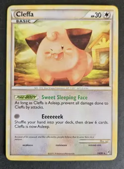 Cleffa 24/95 Rare Call of Legends Pokemon Card TCG MP - Image 1