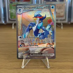 Pokemon TCG Quaquaval EX Secret Illustration Rare Card 260/193 Paldea Evolved - Image 1