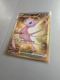 Pokemon Mew EX TCG Card 205/165 SV Scarlet & Violet 151 English Edition - Image 3