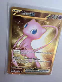 Pokemon Mew EX TCG Card 205/165 SV Scarlet & Violet 151 English Edition - Image 4