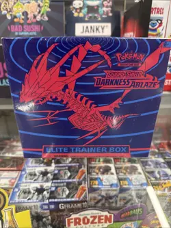 Pokemon Sword And Shield Darkness A Blaze 17480731 Trainer Card Box 820650106927 - Image 1