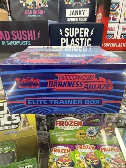 Pokemon Sword And Shield Darkness A Blaze 17480731 Trainer Card Box 820650106927 - Image 5