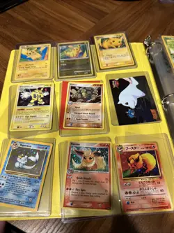 Pokemon Binder Collection Vintage To Mid ERA Of Cool Cards.✨ 105+ Nm-Mp 🔥 Holos - Image 1