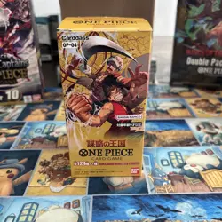 One Piece Card Game OP-04 Kingdom of Intrigue Japanese Booster Box w/ 144 cards - Image 1