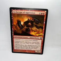 Archetype of Aggression 88 Uncommon Born of the Gods Magic: The Gathering MP - Image 1