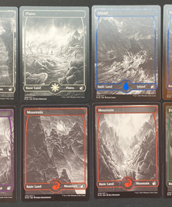 MTG – Innistrad: Midnight Hunt – Full Art Land Set (#268-277) – Regular - NM - Image 3