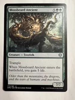 MTG Magic the Gathering Mossbeard Ancient 173/281 Dominaria United NM - Image 1