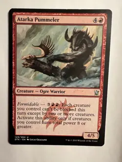 Dragons of Tarkir 129/264 Atarka Pummeler MTG Magic the Gathering NM - Image 1