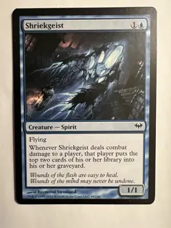 Shriekgeist - Dark Ascension: #49/158 Magic: The Gathering NM - Image 1