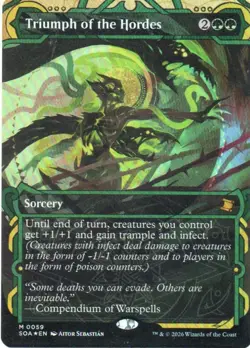 MTG: Secrets of Strixhaven: Mystical Archive: Foil Triumph of the Hordes: LP Con - Image 1