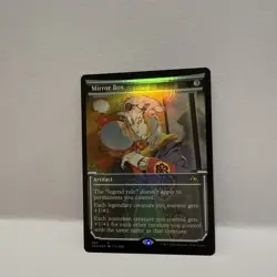 MTG 1x FOIL SHOWCASE Mirror Box 403 Kamigawa Neon Dynasty Magic Gathering x1 NM - Image 1