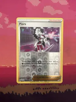 Pokemon Card Piers Champions Path Reverse Holo 058/073 Near Mint - Image 1