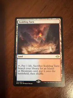 Wizards Scalding Tarn Rare Land Modern Horizons 2 Regular English MTG - Image 1