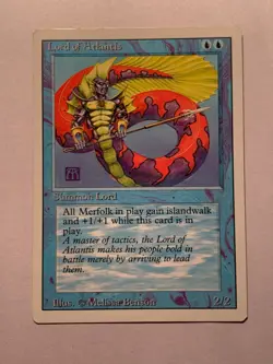 MTG Lord of Atlantis Revised, LP - Image 1