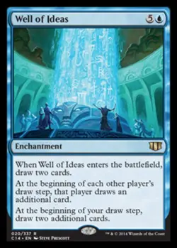 x1 Well of Ideas R MTG Commander 2014 M/NM, English - Image 1