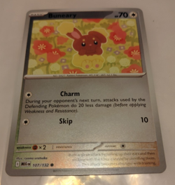 Buneary 107/132 Mega Evolution Reverse Holo Common Near Mint - Image 1