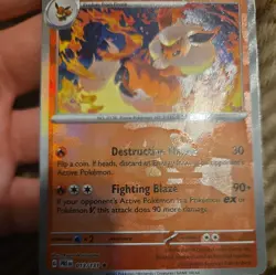 Pokemon TCG Flareon (Master Ball Pattern) 013/131 Prismatic Evolutions - Image 4