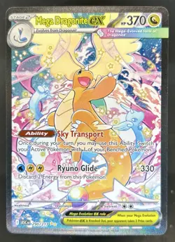 2026 Pokemon Mega Dragonite ex Special Illustration Rare #290/217 - Image 1