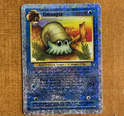 Omanyte 57/110, NM Legendary Collection Reverse Holo, 2002 Vintage Pokemon Card - Image 1